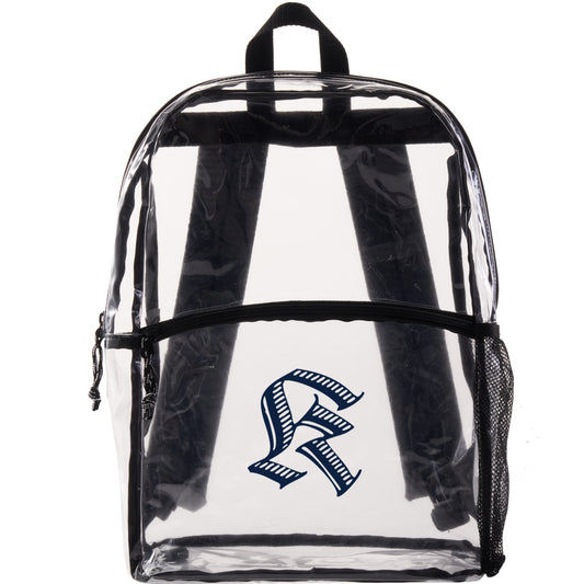 Custom logo Vue Clear PVC Backpack