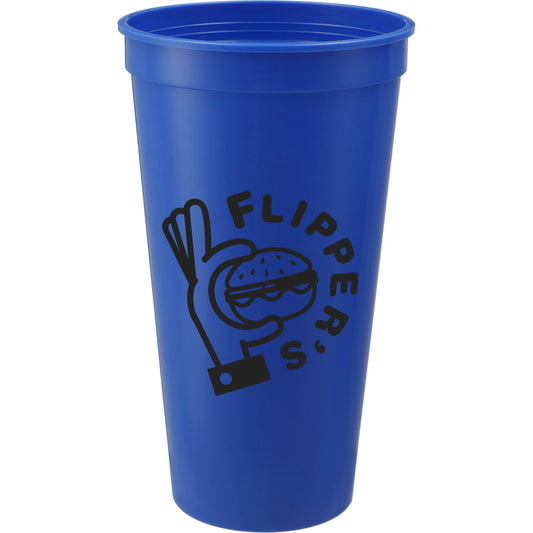Custom logo Solid 24oz Stadium Cup