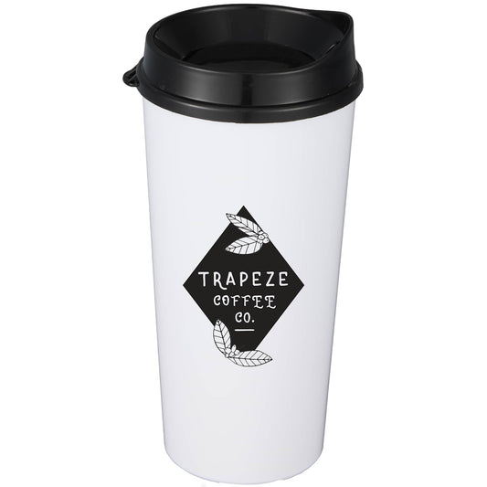 Custom logo The Roadmaster Recycled 20oz Travel Tumber w/ Lid
