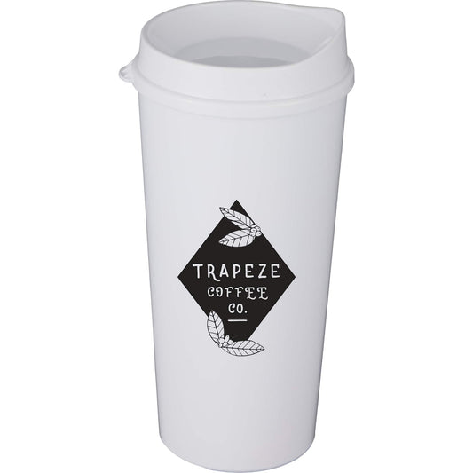 Custom logo The Roadmaster Recycled 20oz Travel Tumber w/ Lid