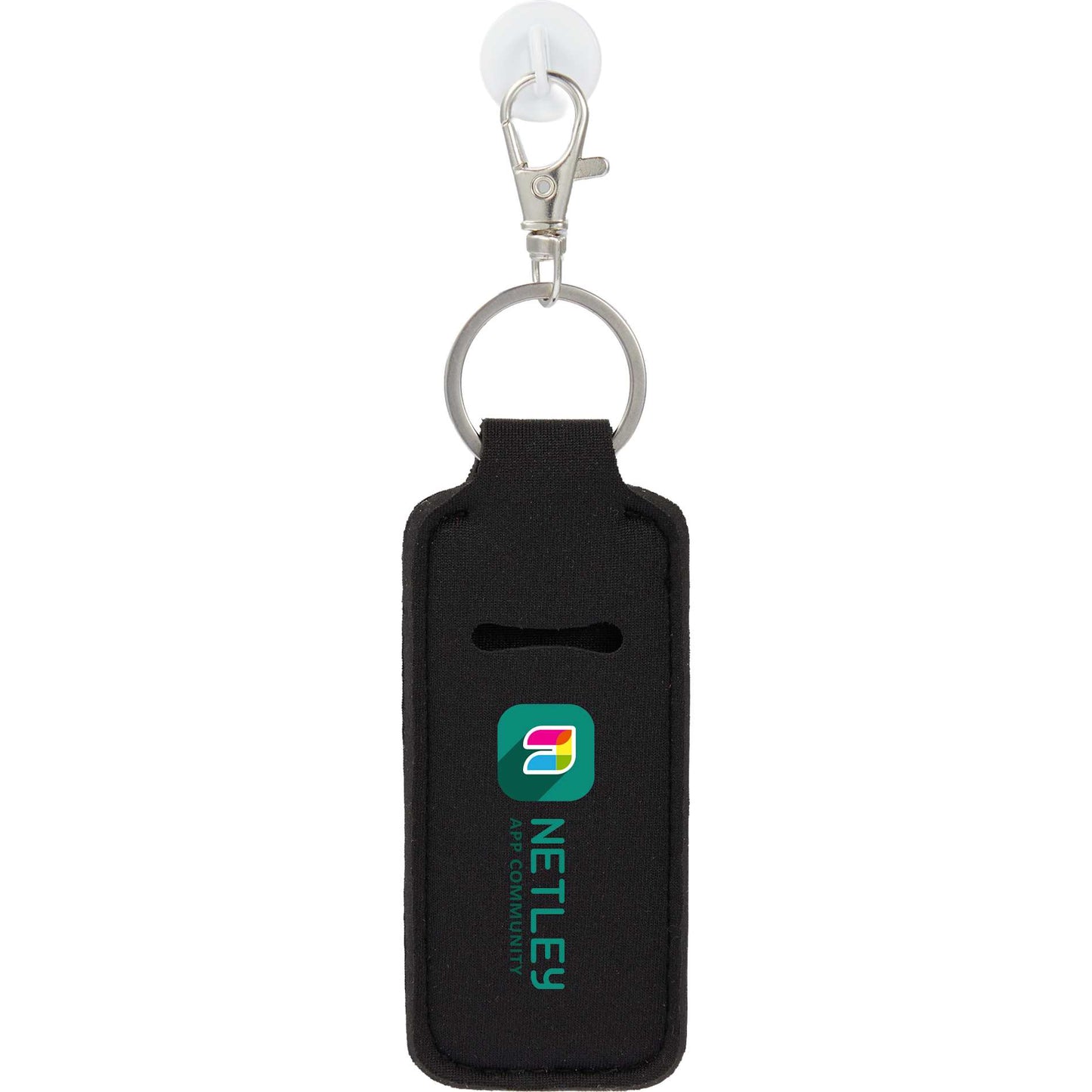 Bottle Charm w/ Neoprene Chapstick Holder