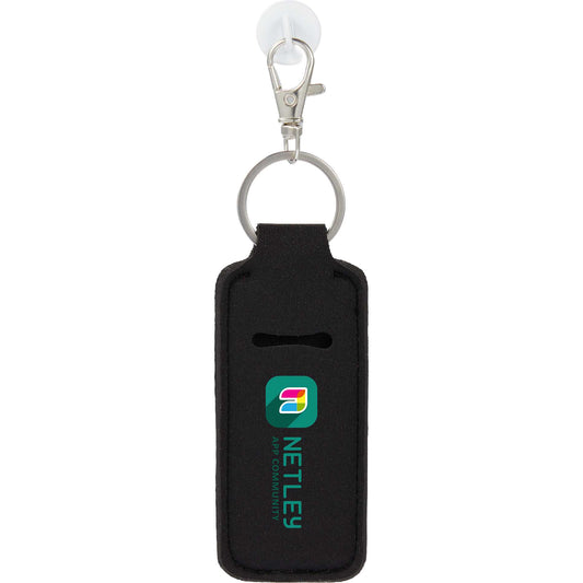 Bottle Charm w/ Neoprene Chapstick Holder