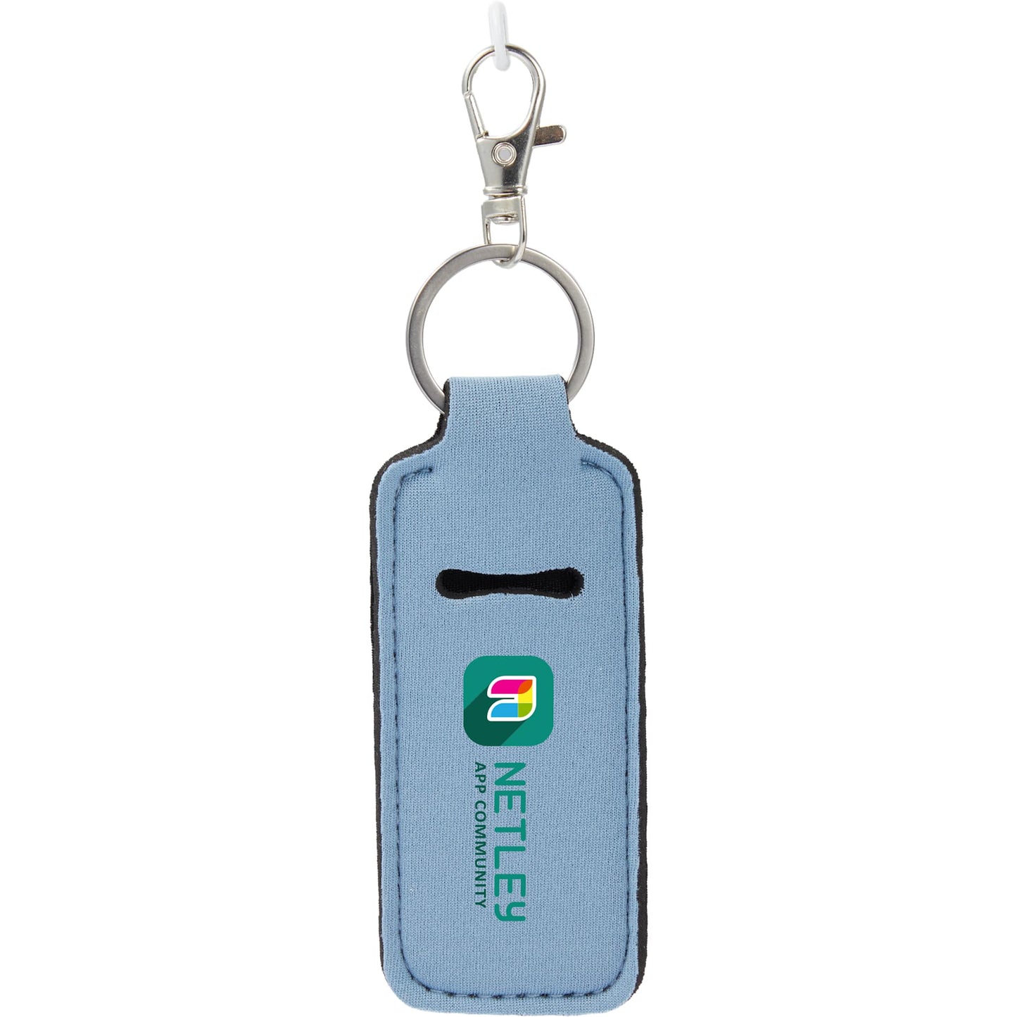 Bottle Charm w/ Neoprene Chapstick Holder