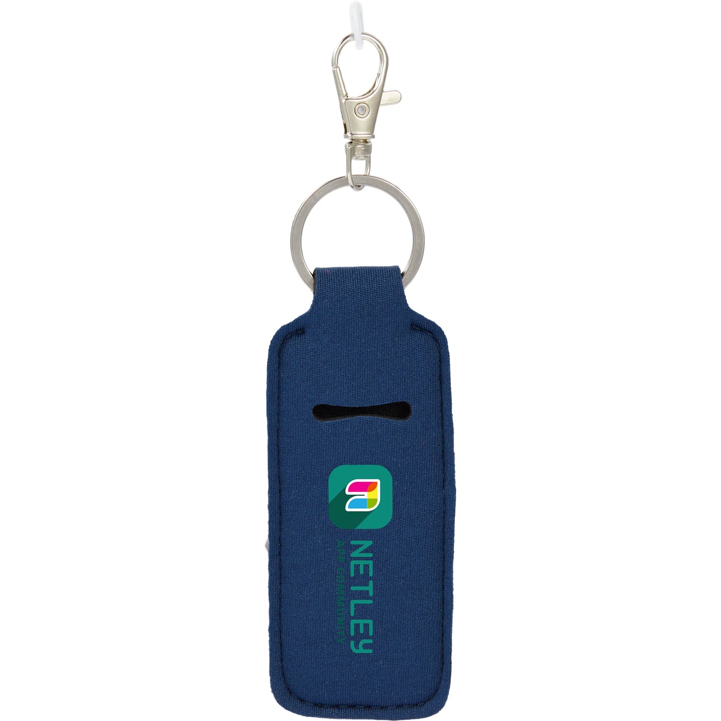 Bottle Charm w/ Neoprene Chapstick Holder