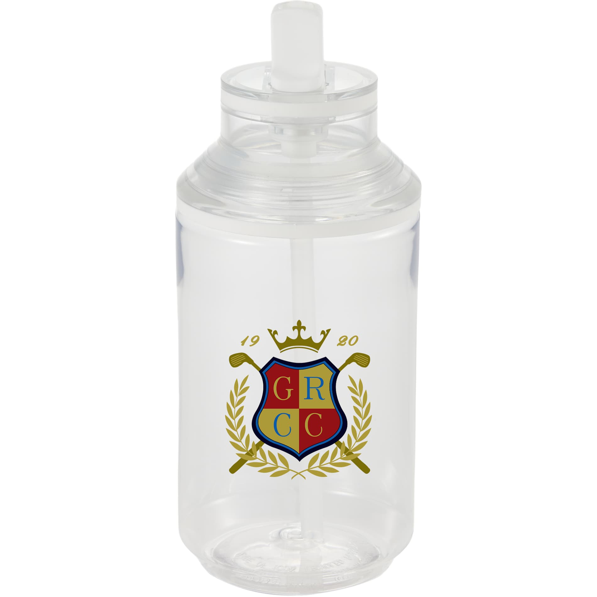 Zach Recycled RPET Sports Bottle w/ Straw 22oz