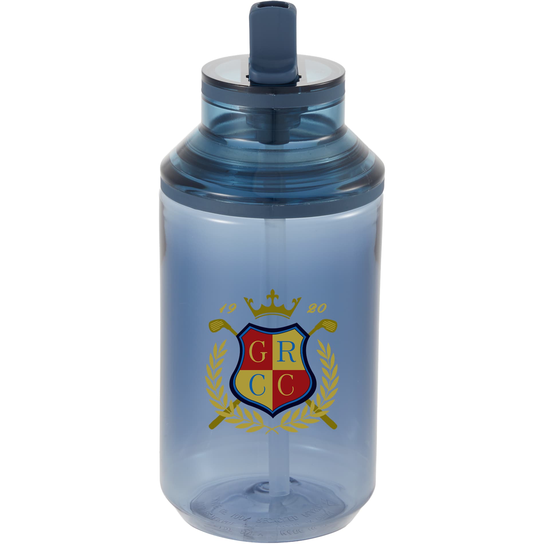 Zach Recycled RPET Sports Bottle w/ Straw 22oz