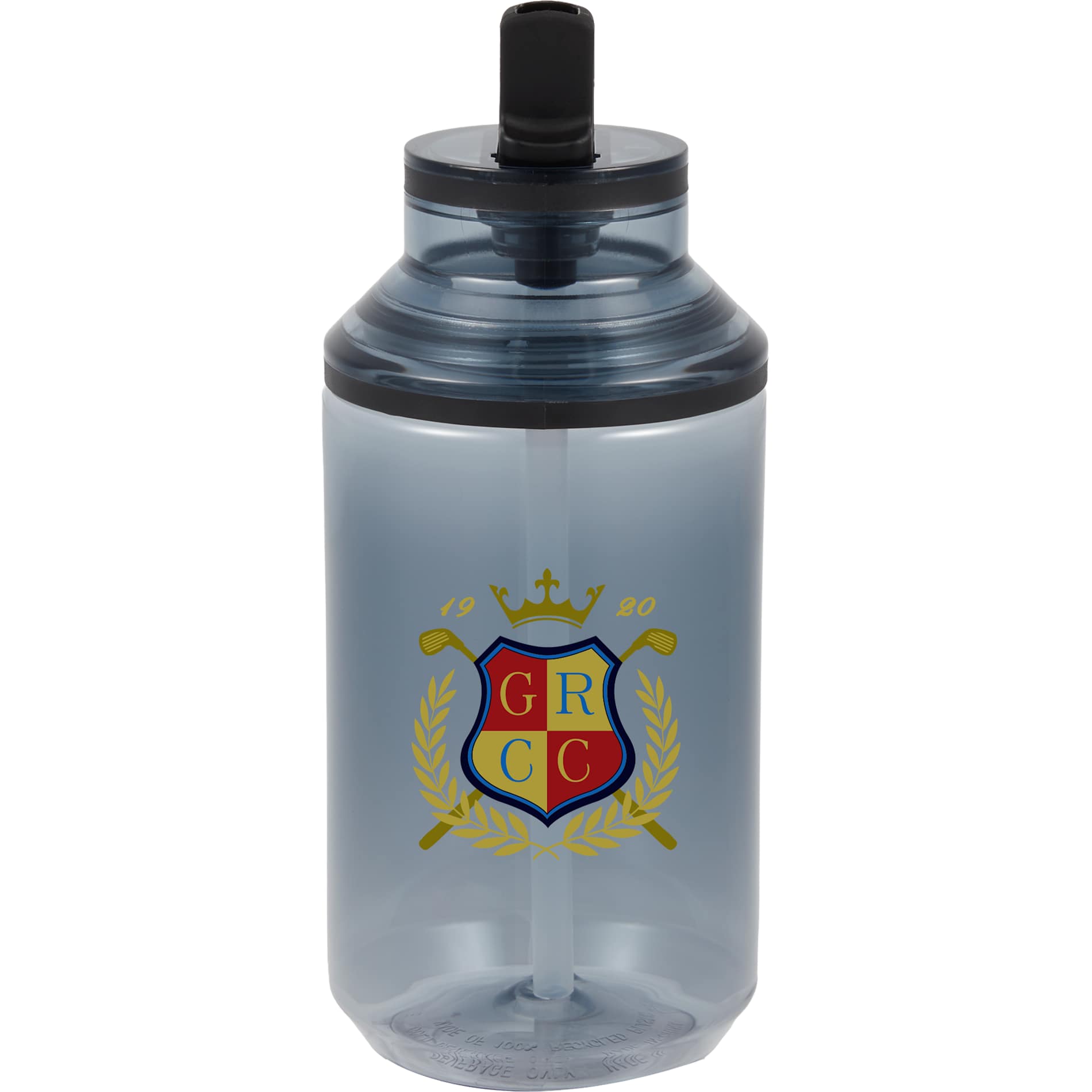 Zach Recycled RPET Sports Bottle w/ Straw 22oz
