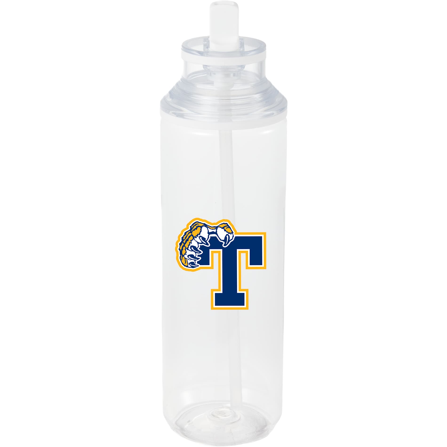 Carol Recycled RPET Sports Bottle w/ Straw 30oz