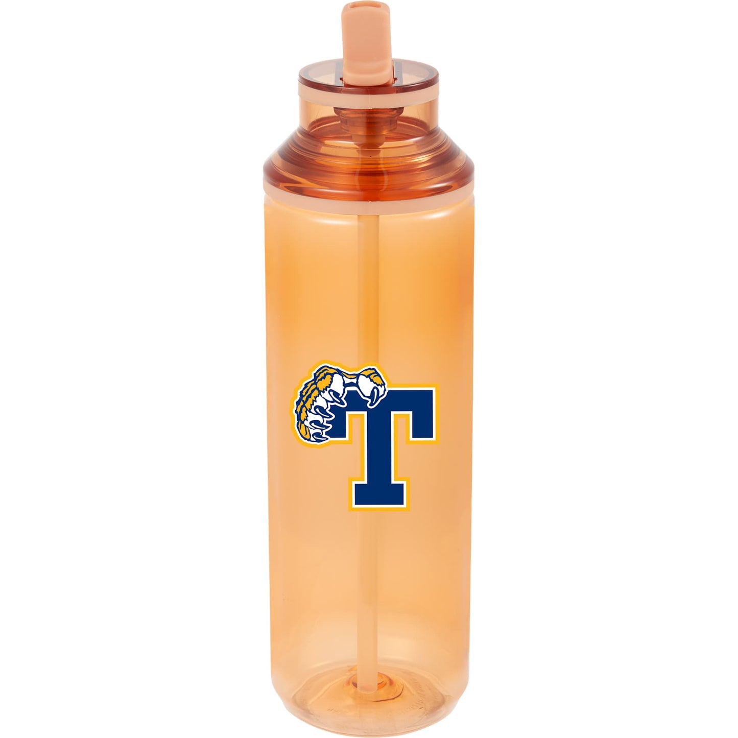Carol Recycled RPET Sports Bottle w/ Straw 30oz
