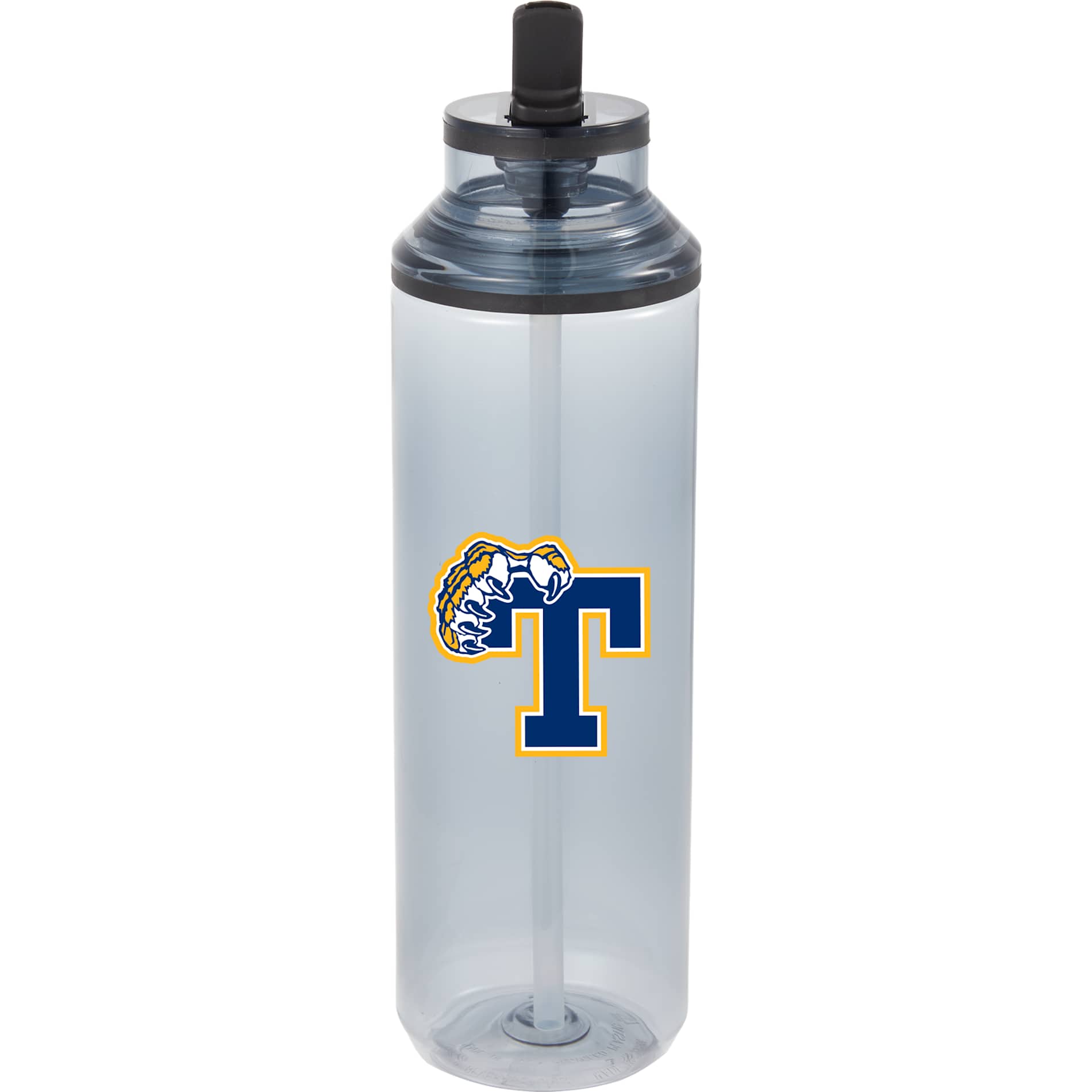 Carol Recycled RPET Sports Bottle w/ Straw 30oz