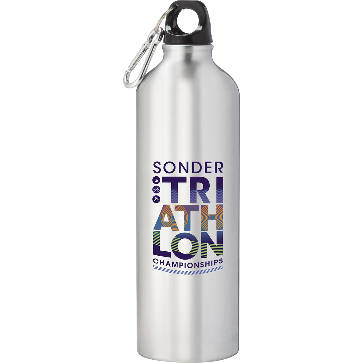 Custom logo Pacific 26oz Aluminum Sports Bottle