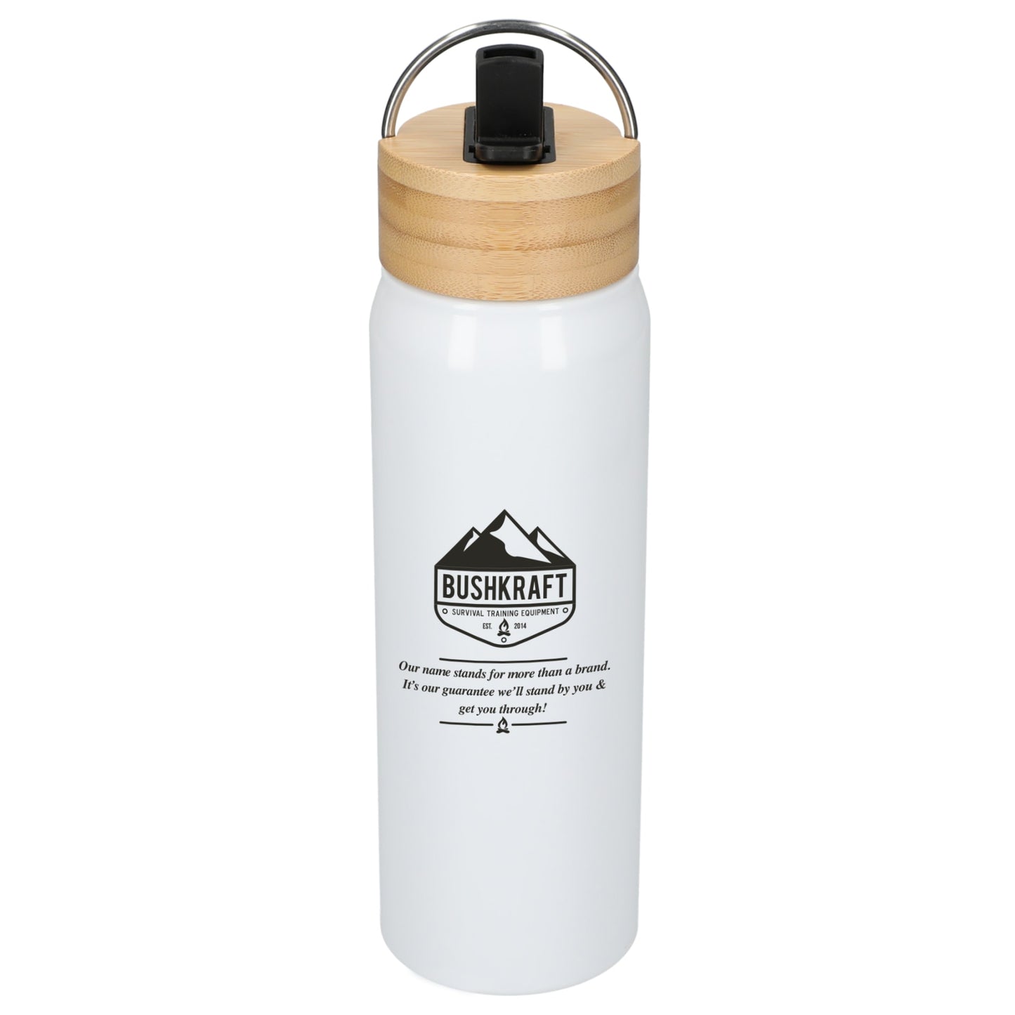 Billy 26oz Aluminum Bottle w/ FSC® Bamboo Lid