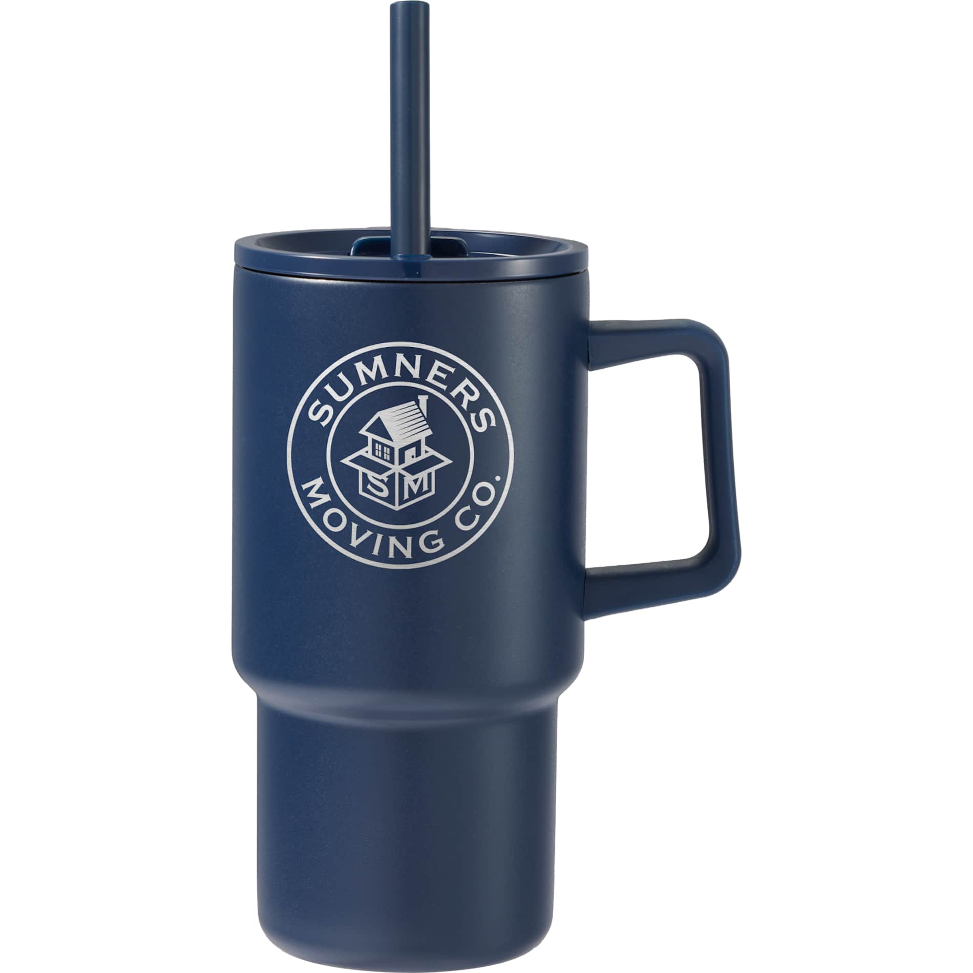 Summit 18oz Recycled Vacuum Insulated Mug w/ Straw