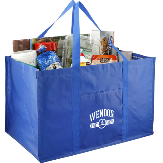Custom logo Recycled Woven Utility Tote