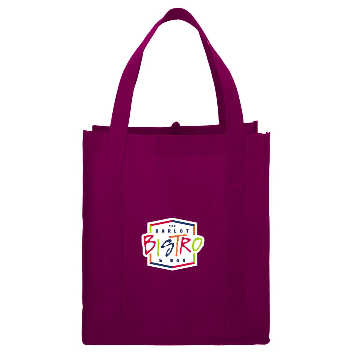 Custom logo Little Juno Non-Woven Grocery Tote