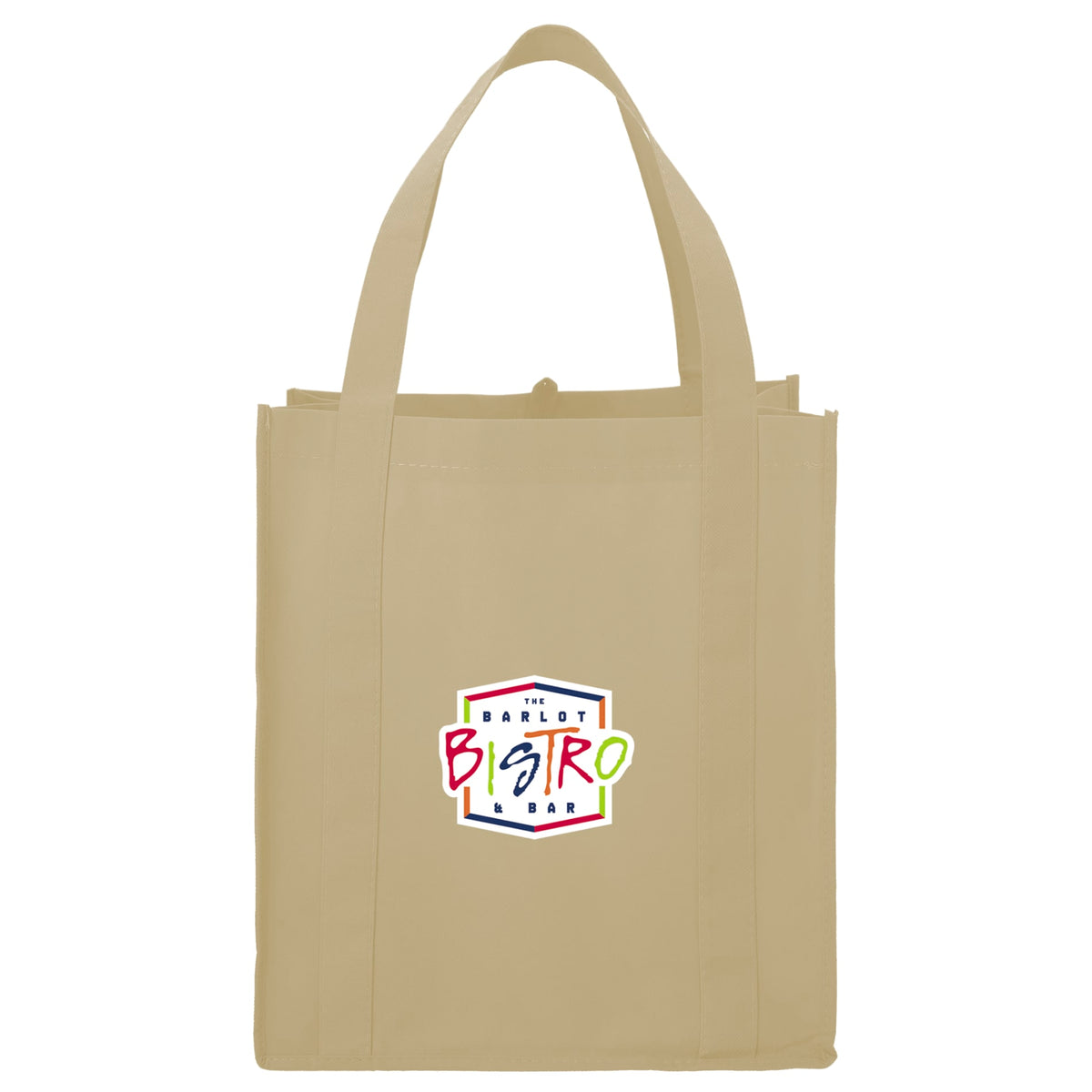 Custom logo Little Juno Non-Woven Grocery Tote
