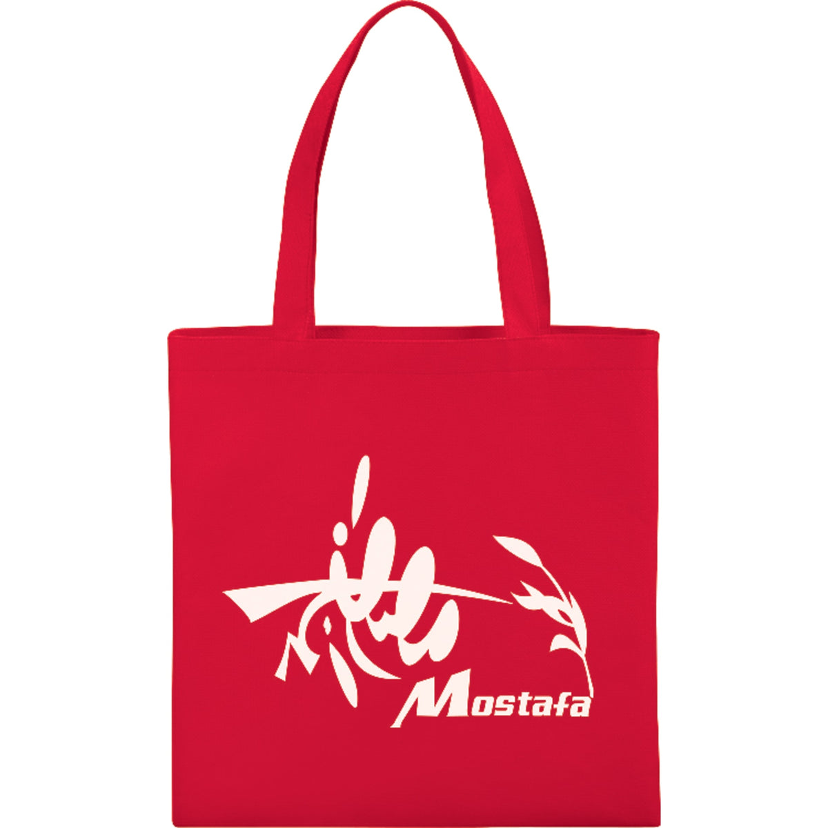 Custom logo Small Zeus Non-Woven Convention Tote