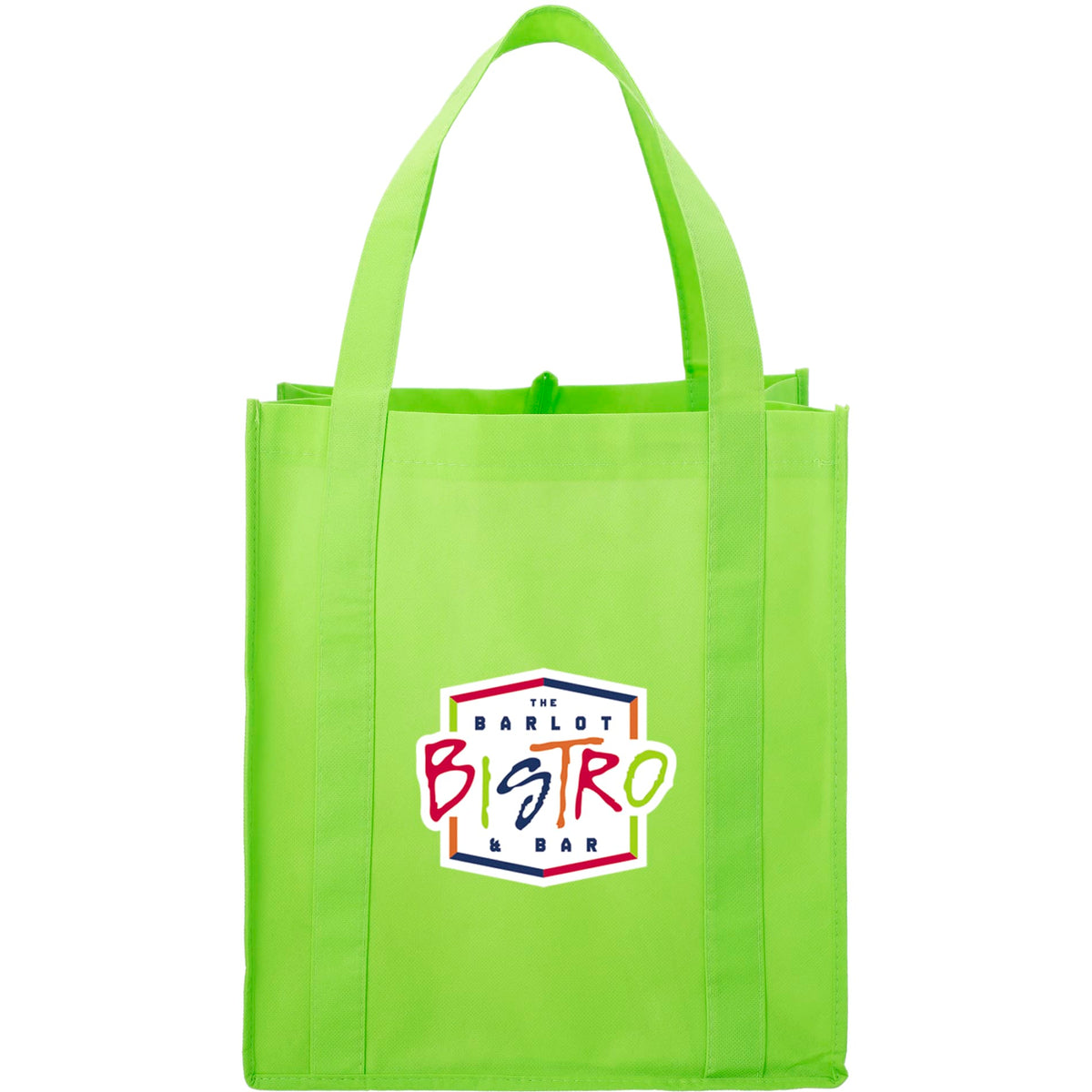 Custom logo Hercules Non-Woven Grocery Tote
