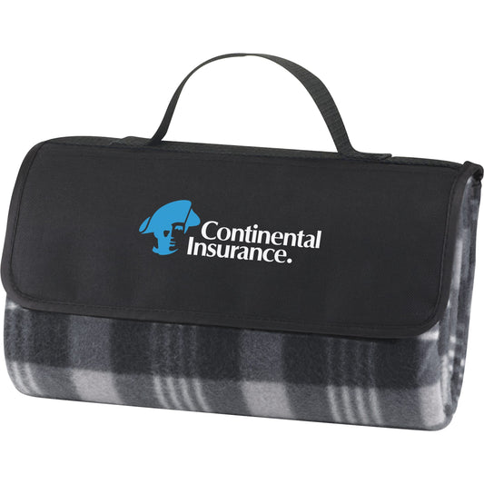 Custom logo Park Fleece Blanket