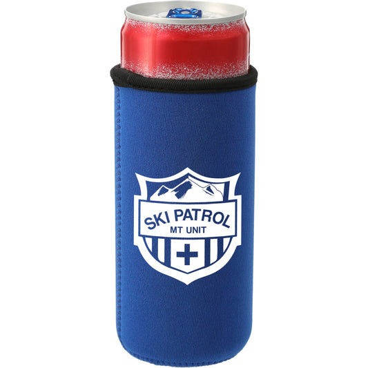 Custom logo 12oz Slim Can Insulator