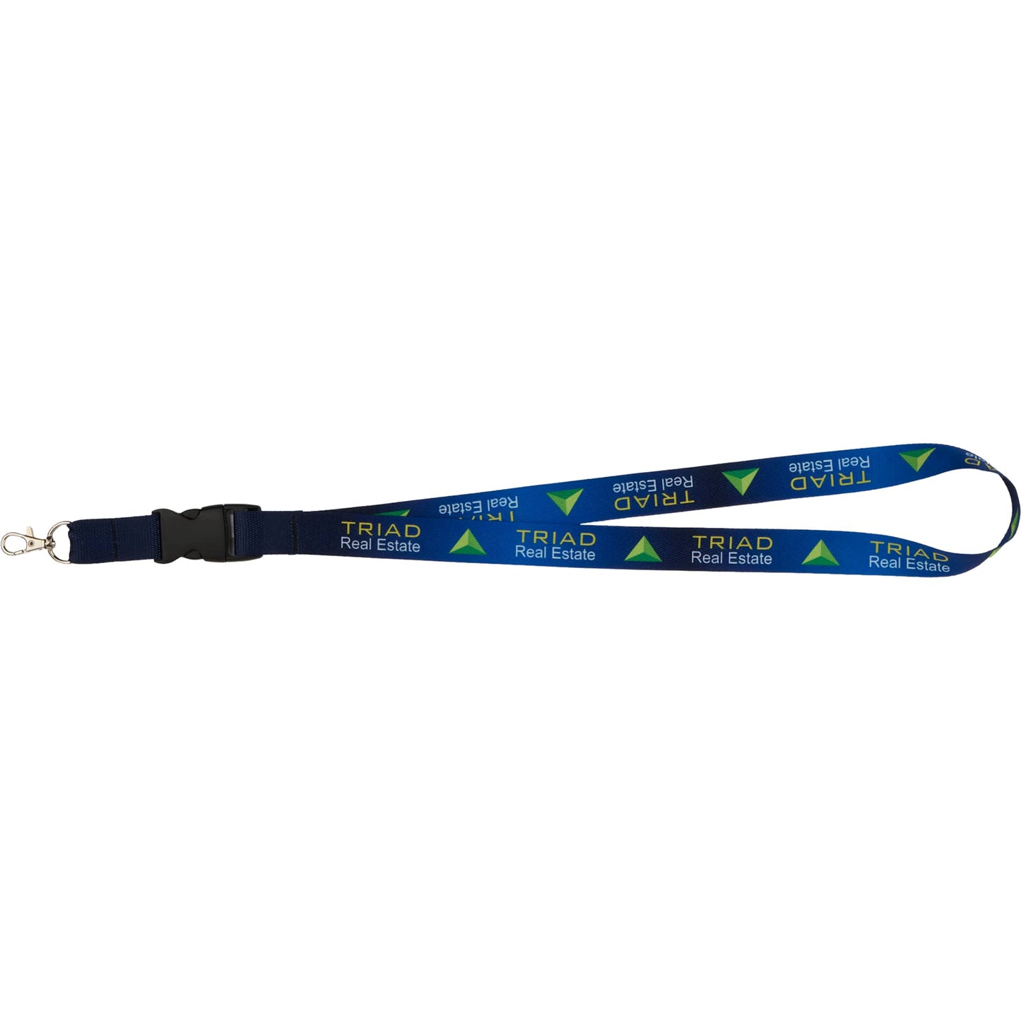 Full Color 1" Lanyard w/ Extension and D-Ring