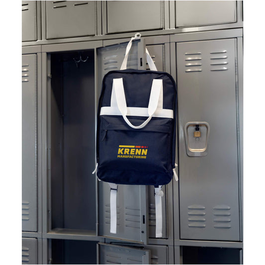 Custom logo Varsity Recycled Backpack