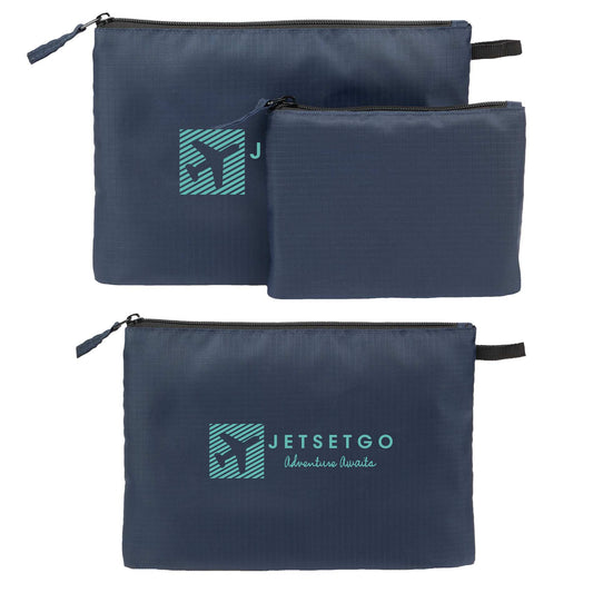 Custom logo Travel Organizer Pouch Set