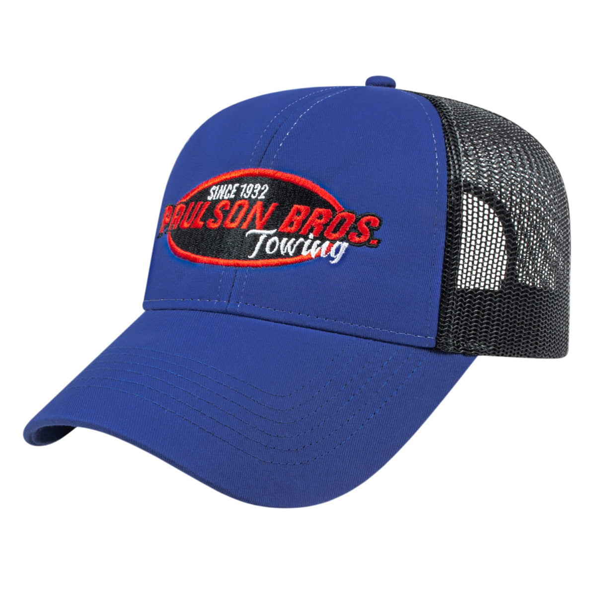 Custom logo Cap America Two-Tone Trucker Mesh Back Cap