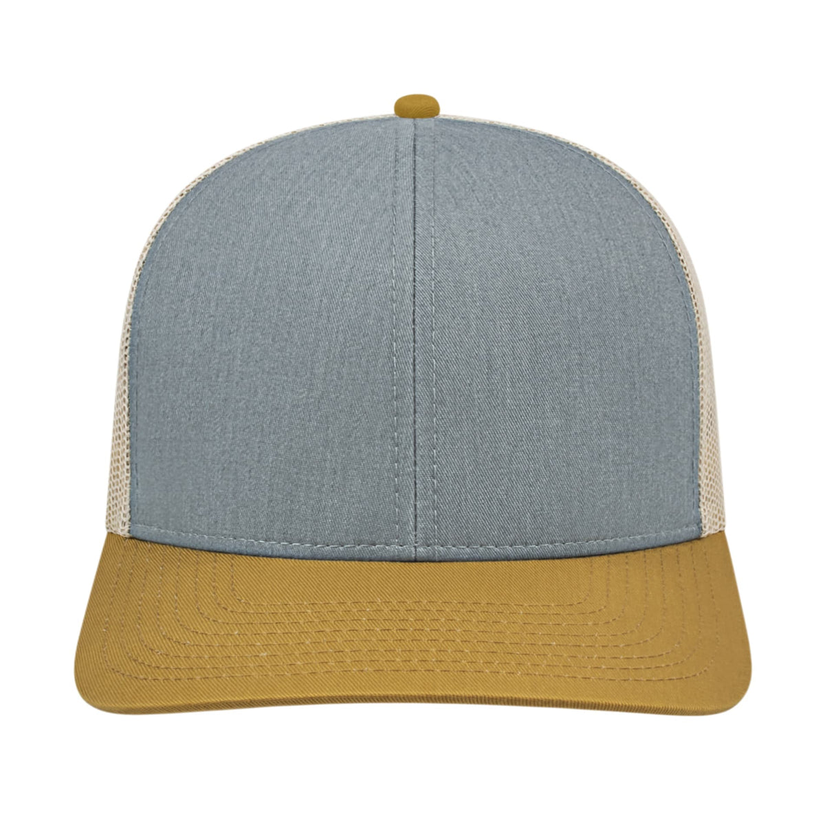 Custom logo Cap America Poly/Cotton Trucker Mesh Back Cap