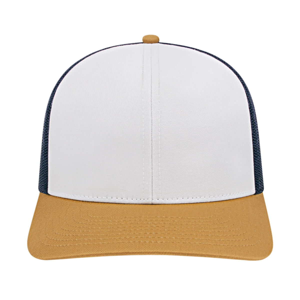Custom logo Cap America Poly/Cotton Trucker Mesh Back Cap