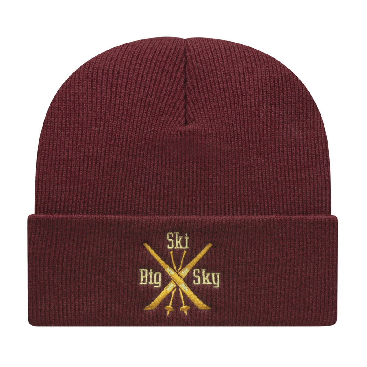 Custom logo Cap America Knit Cap with Cuff