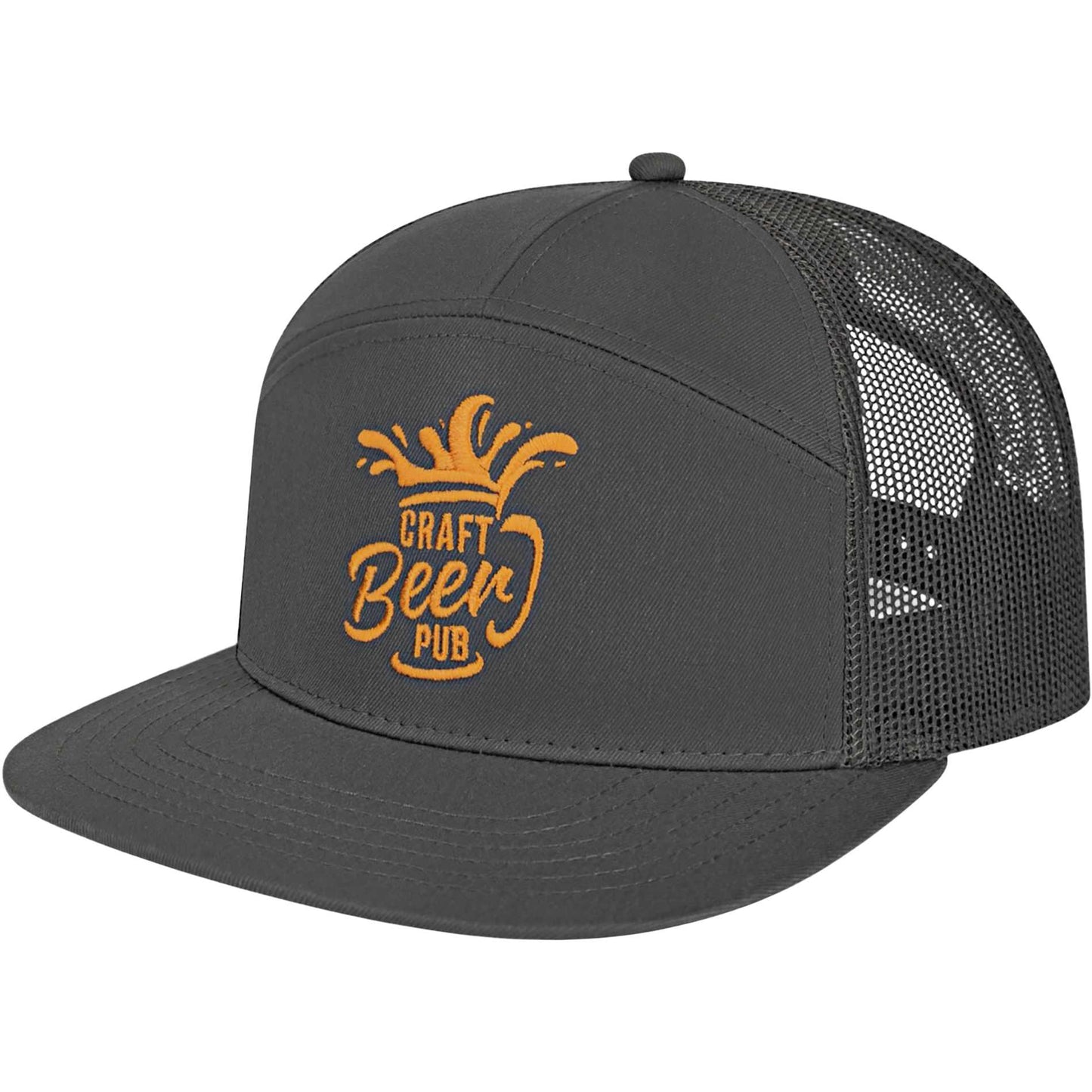 Cap America 7 Panel Trucker Cap