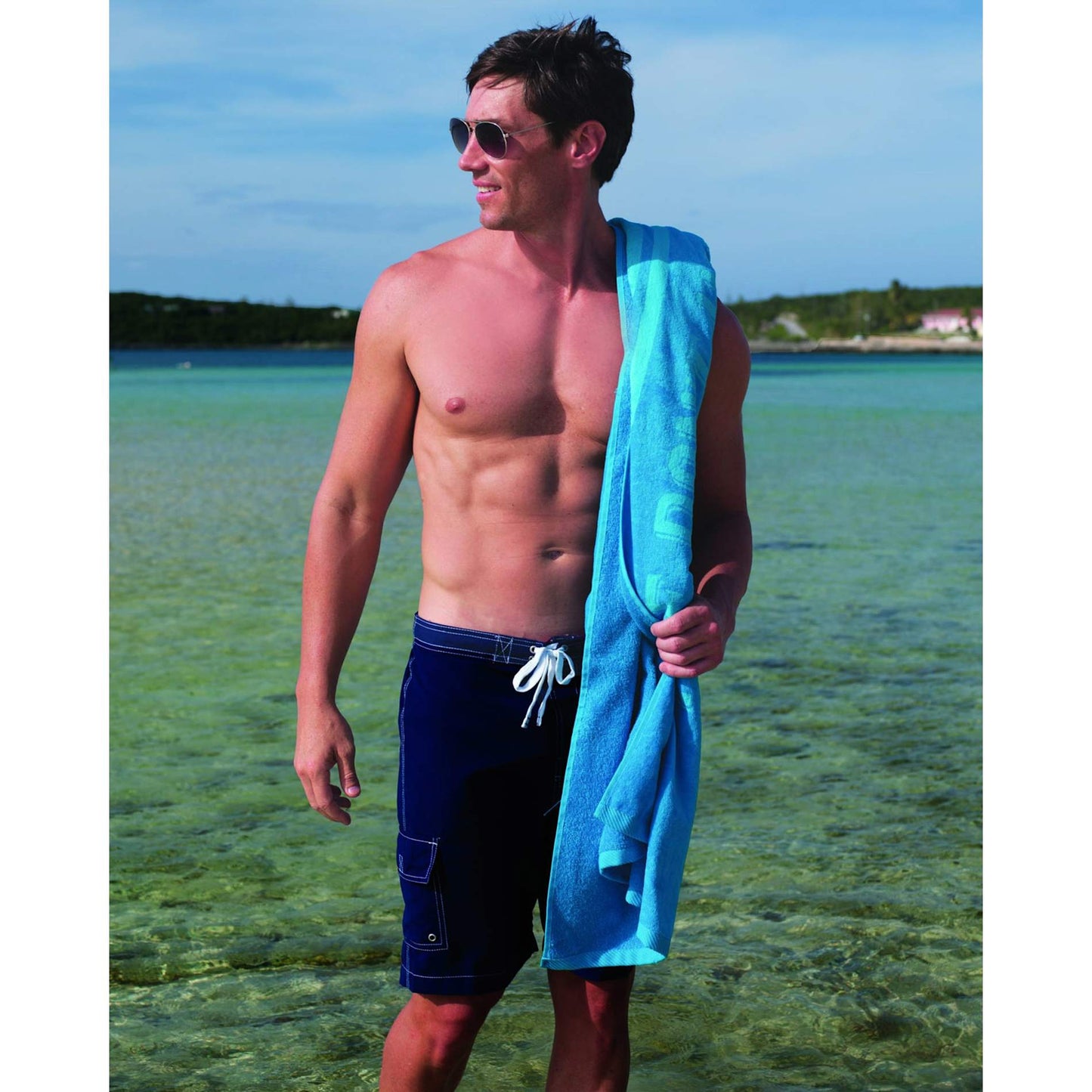 Superior Weight Colored Beach Towel