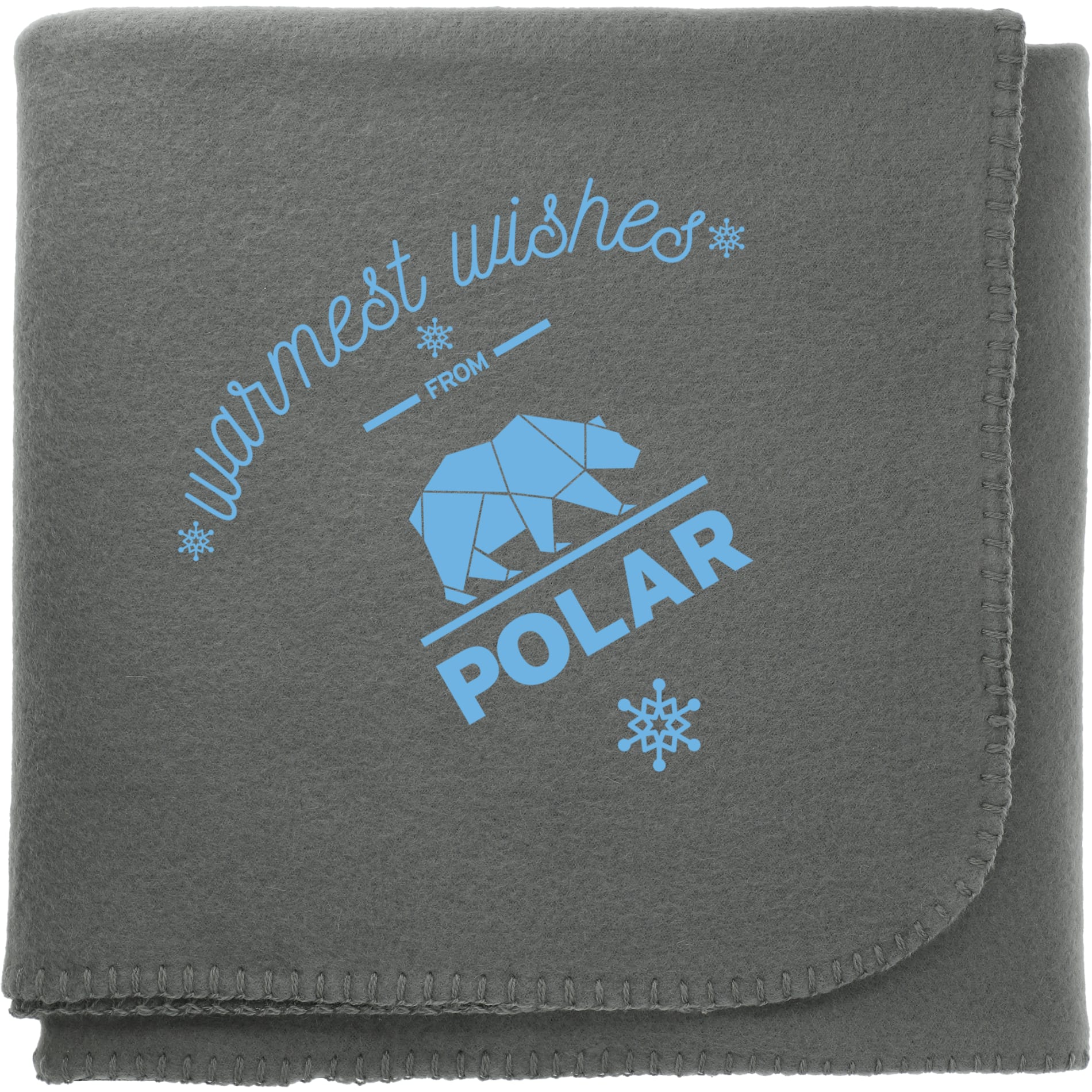 100% Recycled PET Fleece Blanket