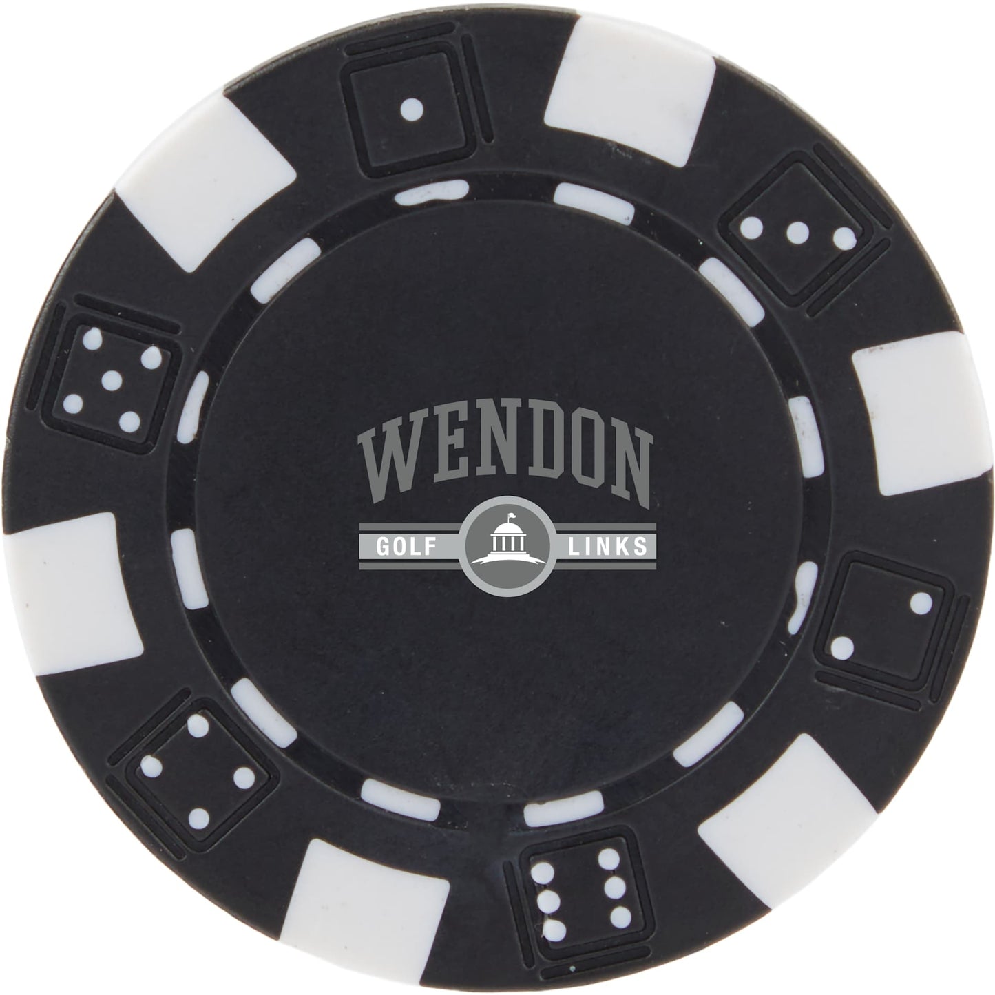Recycled Poker Chip Ball Marker