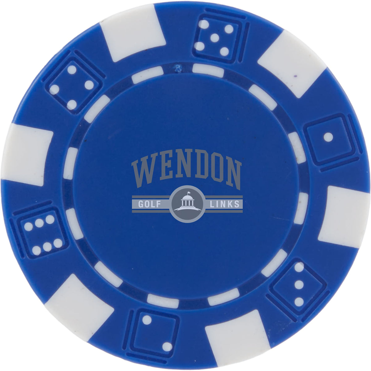 Custom logo Recycled Poker Chip Ball Marker
