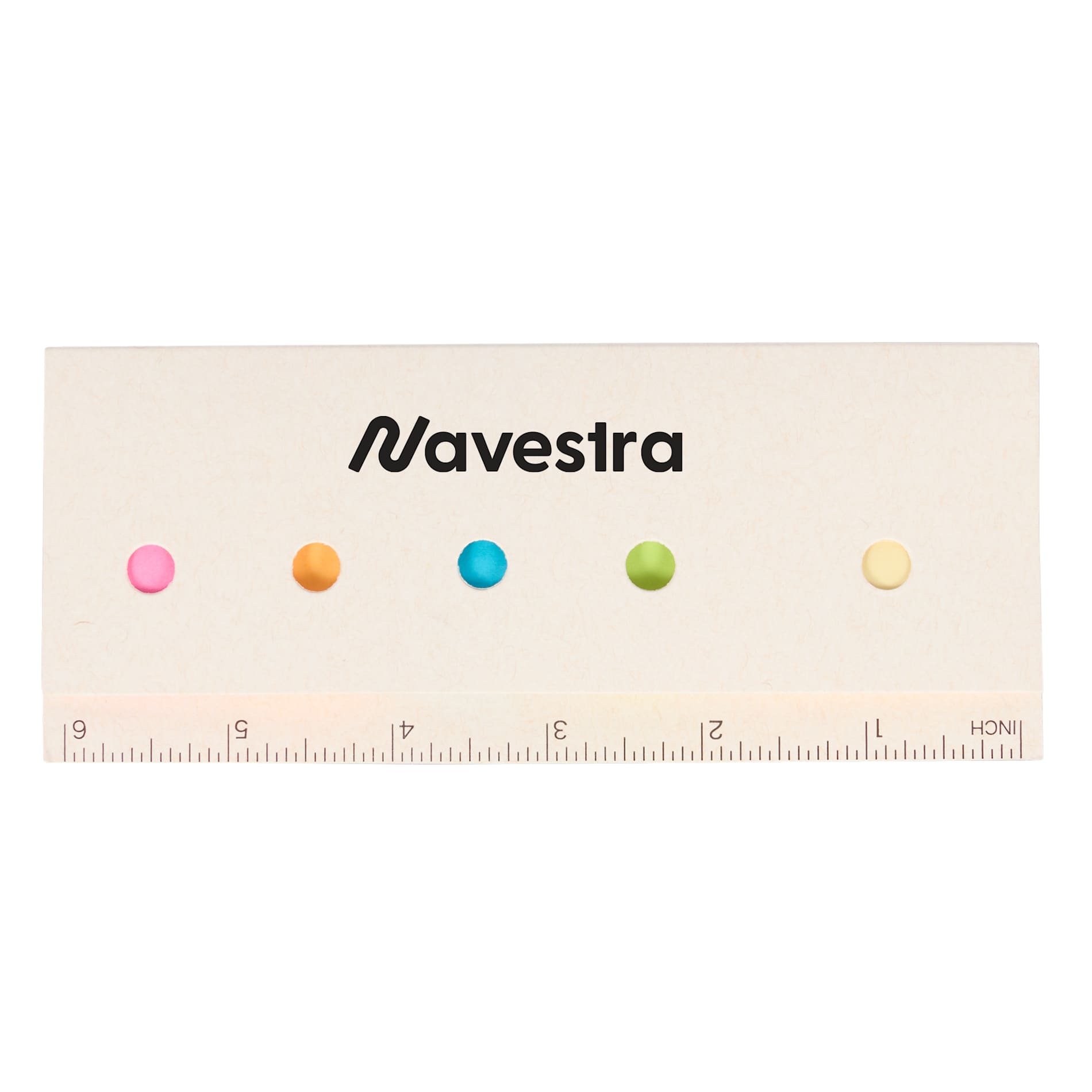 Recycled Milk Carton Sticky Notes & Ruler Pad