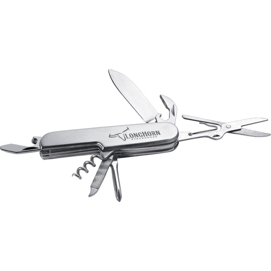 Custom logo 8-Function Stainless Steel Knife