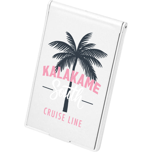 Custom logo Stand-Up Pocket Mirror