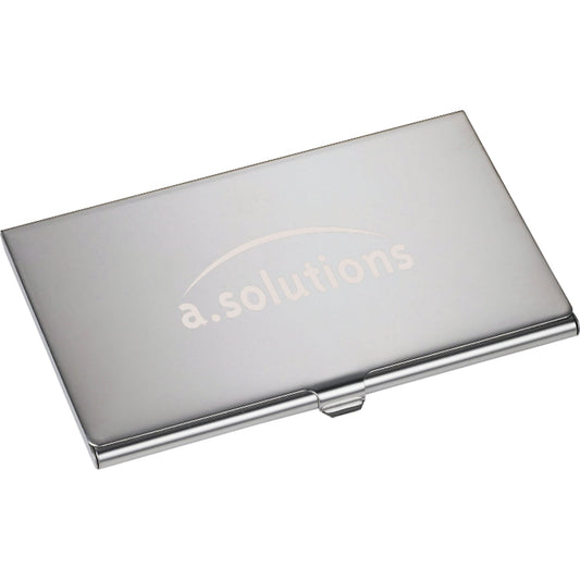 Custom logo Traverse Business Card Holder