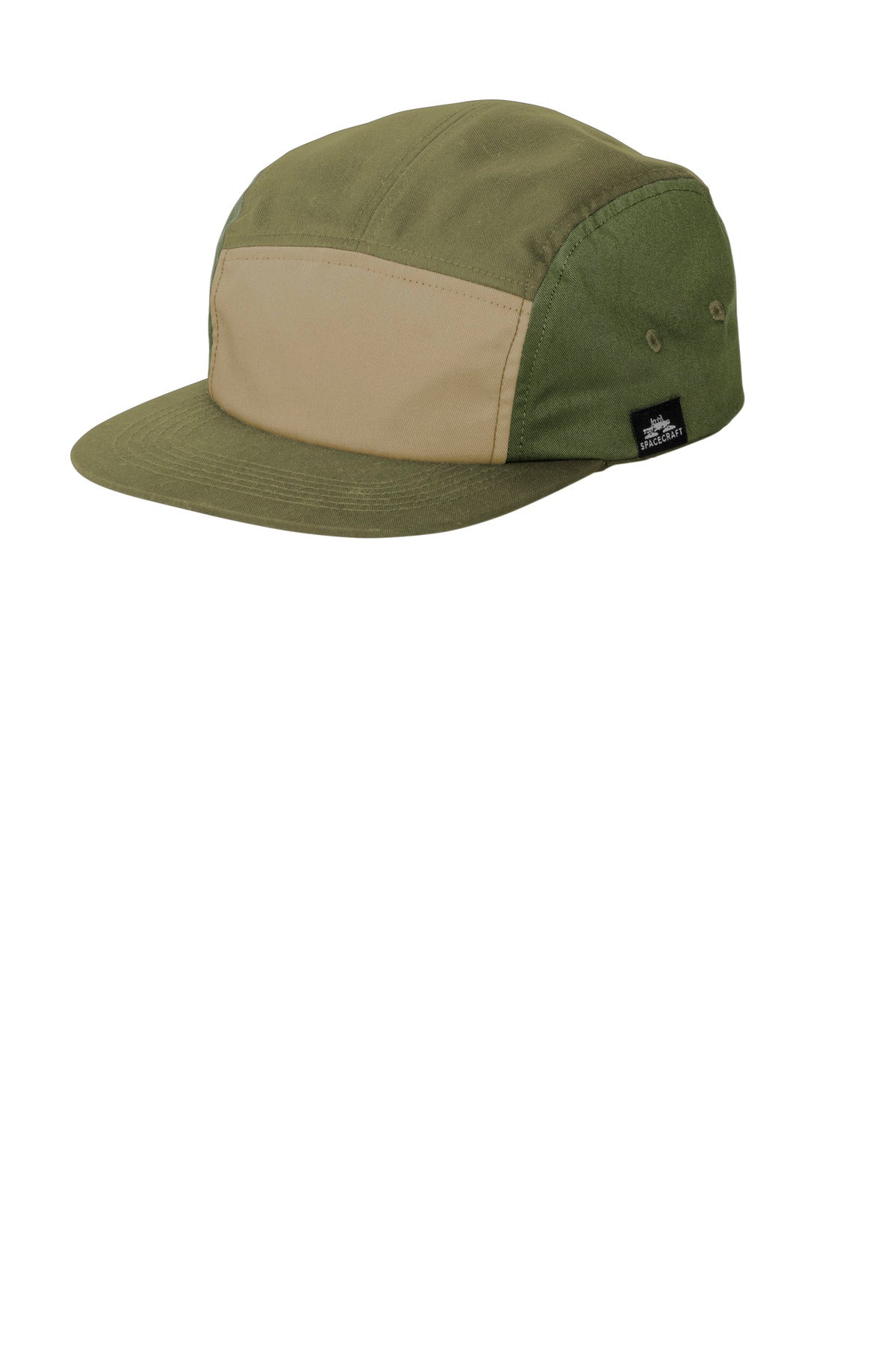 Custom logo LIMITED EDITION Spacecraft Colorblock Cap SPC6 in Olive