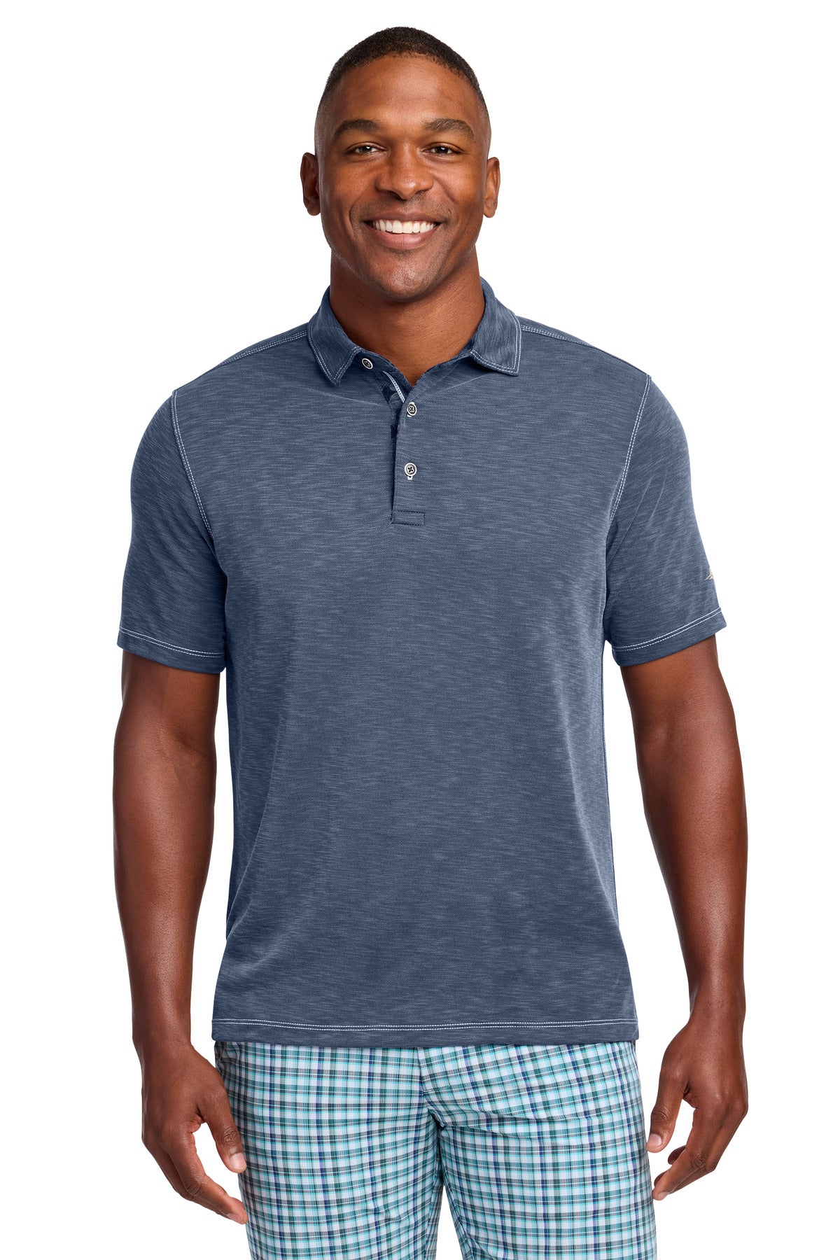 Custom logo LIMITED EDITION Tommy Bahama® Palmetto Paradise Polo ST224065TB in Denim