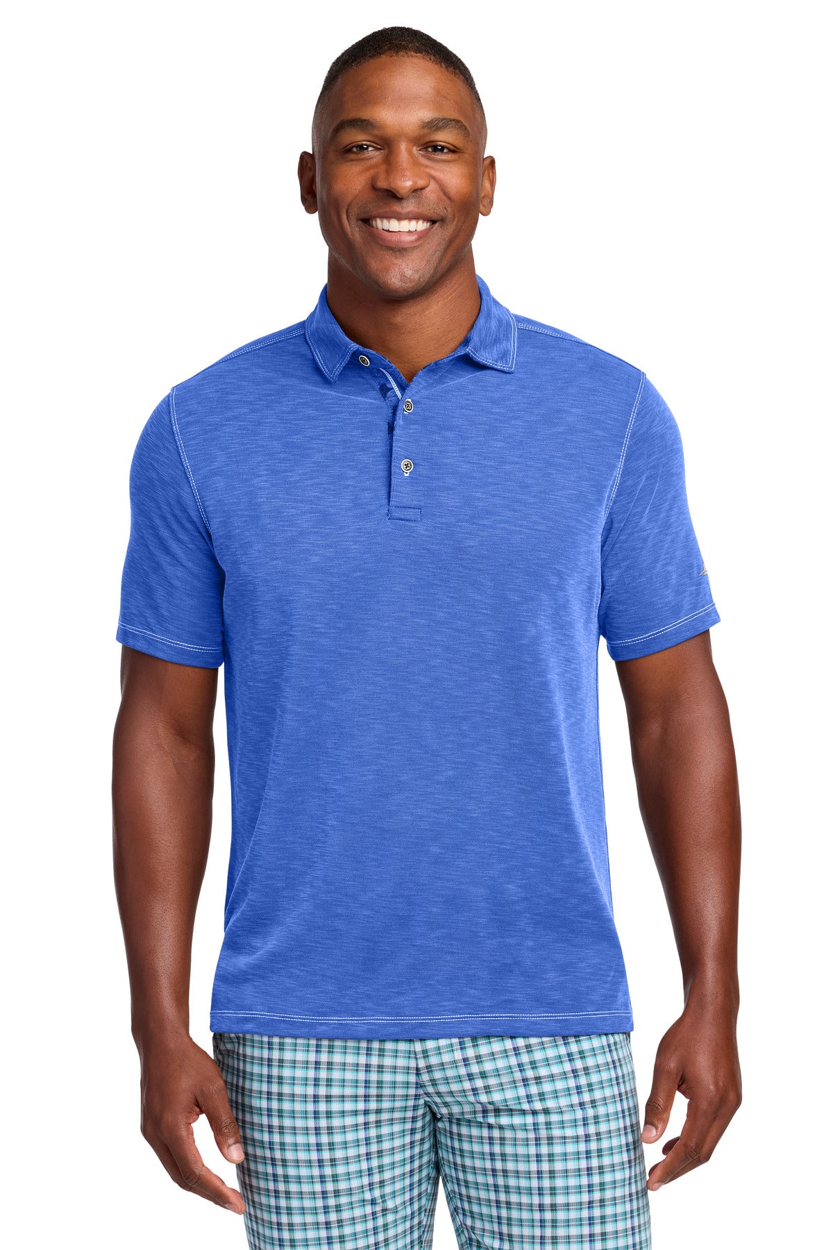 Custom logo LIMITED EDITION Tommy Bahama® Palmetto Paradise Polo ST224065TB in Team Blue