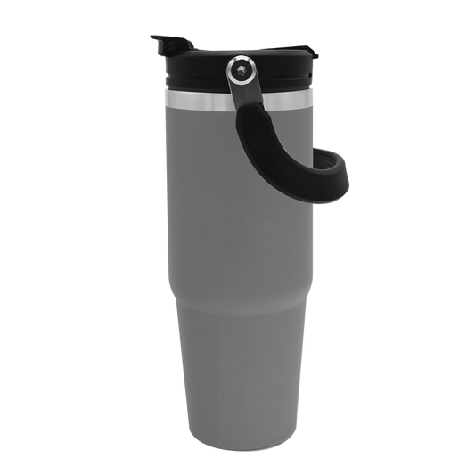 Bravo Stainless Steel Bottle with 2-in-1 Flip-Straw Lid - 30 oz.