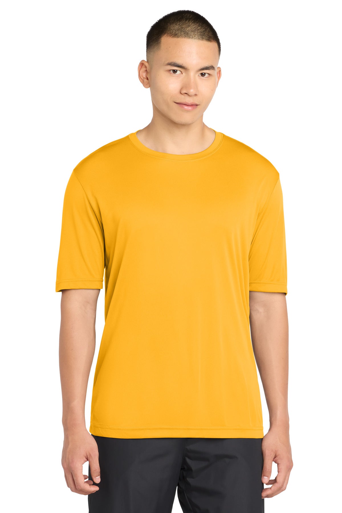 Custom logo Sport-Tek® PosiCharge® Competitor™ Tee. ST350 in Gold