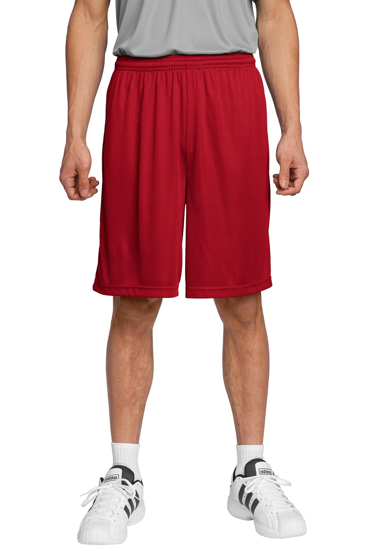 Custom logo Sport-Tek® PosiCharge® Competitor™ Short. ST355 in True Red