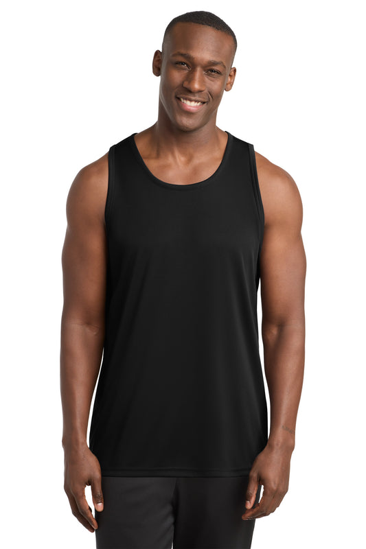 Custom logo Sport-Tek ® PosiCharge ® Competitor ™ Tank. ST356 in Black