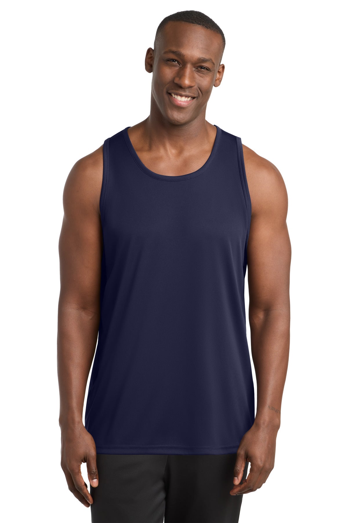 Custom logo Sport-Tek ® PosiCharge ® Competitor ™ Tank. ST356 in True Navy