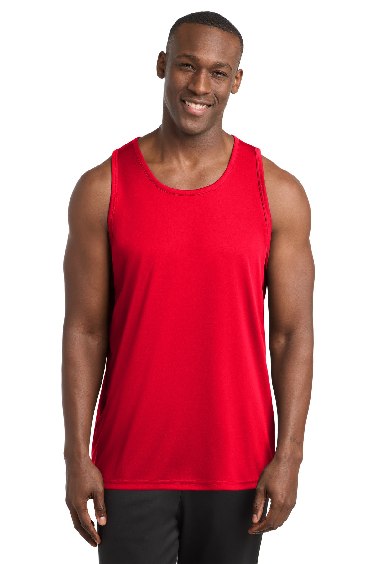 Custom logo Sport-Tek ® PosiCharge ® Competitor ™ Tank. ST356 in True Red