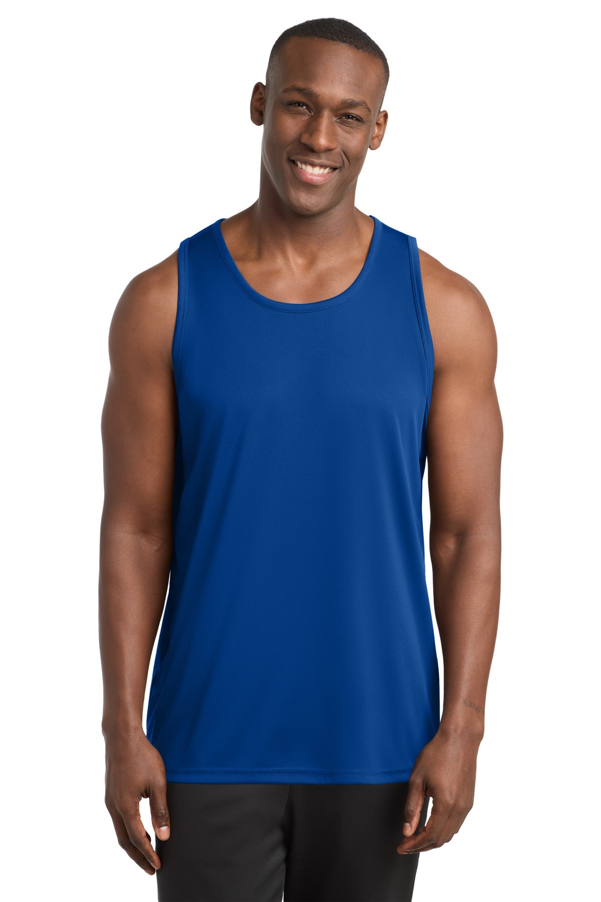 Custom logo Sport-Tek ® PosiCharge ® Competitor ™ Tank. ST356 in True Royal
